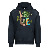 Navy plant love Urban Hoodie - NancyCooperArtShop