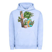 Pigment Grape Ice plant love Urban Hoodie - NancyCooperArtShop