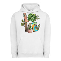 Pigment Lunar Rock plant love Urban Hoodie - NancyCooperArtShop
