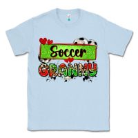 Dusty Blue soccer granny with leopard Classic Tee - Zillion Design Studio