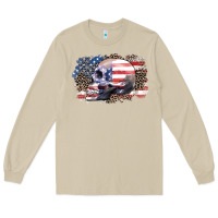 Mushroom american skull Long Sleeve Tee - Zillion Design Studio