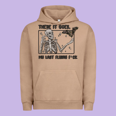 There It Goes My Last Flying Fck Urban Hoodie Designed By Maliassmallbusiness