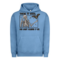 Pigment Pebble Blue there it goes my last flying fck Urban Hoodie - MaliasSmallBusiness