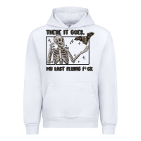White there it goes my last flying fck Urban Hoodie - MaliasSmallBusiness
