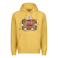 Antique Gold howdy easter Premium Hoodie - MaliasSmallBusiness