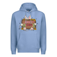 Colony Blue howdy easter Premium Hoodie - MaliasSmallBusiness