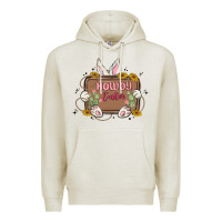 Oatmeal Heather howdy easter Premium Hoodie - MaliasSmallBusiness