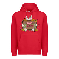 Red howdy easter Premium Hoodie - MaliasSmallBusiness