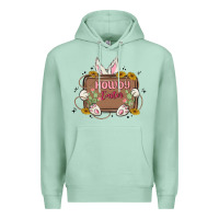Seafoam howdy easter Premium Hoodie - MaliasSmallBusiness