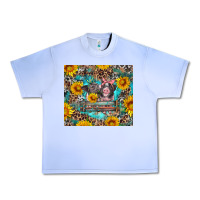 Grape Ice baby pigs with leopard cowhide and sunflowers Urban Heavy Tee - Artiststas