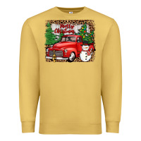 Antique Gold merry christmas Premium Sweatshirt - JahusDesignShop