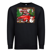 Black merry christmas Premium Sweatshirt - JahusDesignShop