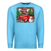 Ocean Blue merry christmas Premium Sweatshirt - JahusDesignShop