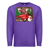 Purple merry christmas Premium Sweatshirt - JahusDesignShop