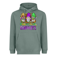 Sage mardi gras chillin' with my gnomies Heavyweight Hoodie - JahusDesignShop