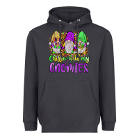 Smoke mardi gras chillin' with my gnomies Heavyweight Hoodie - JahusDesignShop