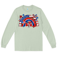 Matcha American rainbow Long Sleeve Tee - Zillion Design Studio