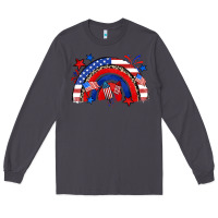 Smoke American rainbow Long Sleeve Tee - Zillion Design Studio