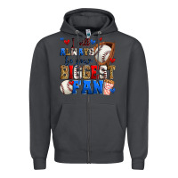 Smoke i will always be your biggest fan baseball Zipper Hoodie - Zillion Design Studio