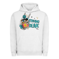 Pigment Lunar Rock staying alive Urban Hoodie - MaliasSmallBusiness