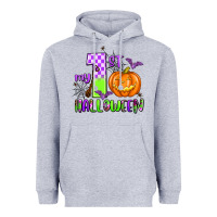 Heather Grey my first halloween pumpkin Heavyweight Hoodie - AdoDesignShop