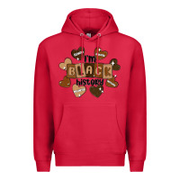 Cardinal i am black history Premium Hoodie - MaliasSmallBusiness