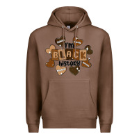 Chestnut i am black history Premium Hoodie - MaliasSmallBusiness