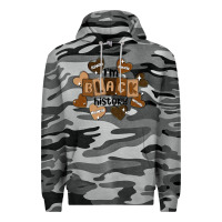 Slate Camo i am black history Premium Hoodie - MaliasSmallBusiness