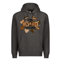 Smoke i am black history Premium Hoodie - MaliasSmallBusiness