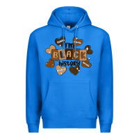 True Royal i am black history Premium Hoodie - MaliasSmallBusiness