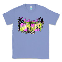Colony Blue hot girl summer with palms Classic Tee - texasbilliewilder
