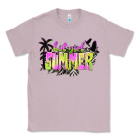 Lilac hot girl summer with palms Classic Tee - texasbilliewilder