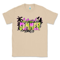 Mushroom hot girl summer with palms Classic Tee - texasbilliewilder