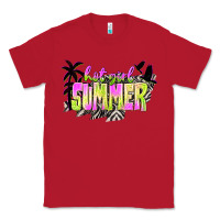 Red hot girl summer with palms Classic Tee - texasbilliewilder