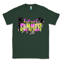 Sports Green hot girl summer with palms Classic Tee - texasbilliewilder