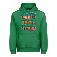 Emerald may the booty get fatter & the belly Urban Hoodie - MaliasSmallBusiness