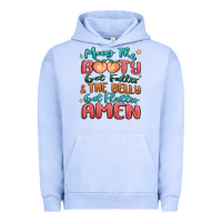 Pigment Grape Ice may the booty get fatter & the belly Urban Hoodie - MaliasSmallBusiness