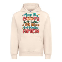 Sandshell may the booty get fatter & the belly Urban Hoodie - MaliasSmallBusiness