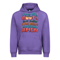 Tulip may the booty get fatter & the belly Urban Hoodie - MaliasSmallBusiness