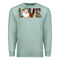 Seafoam love santa Premium Sweatshirt - JahusDesignShop