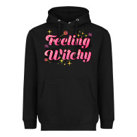 Black feeling witchy Heavyweight Hoodie - AdoDesignShop