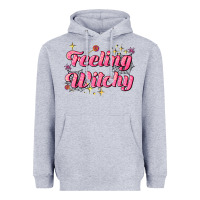 Heather Grey feeling witchy Heavyweight Hoodie - AdoDesignShop