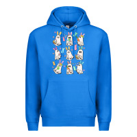 True Royal bunny ghost Premium Hoodie - MaliasSmallBusiness