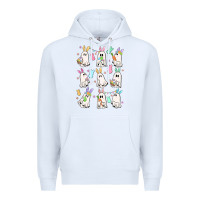 White bunny ghost Premium Hoodie - MaliasSmallBusiness