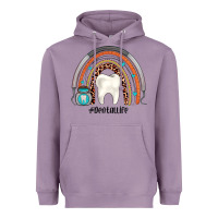 Dentallife Rainbow Heavyweight Hoodie | Teevron