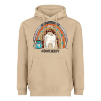 Mushroom dentallife rainbow Heavyweight Hoodie - JahusDesignShop