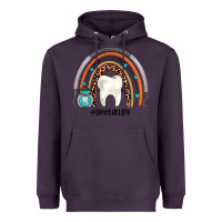 Plum dentallife rainbow Heavyweight Hoodie - JahusDesignShop