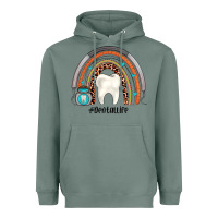 Sage dentallife rainbow Heavyweight Hoodie - JahusDesignShop