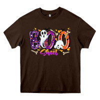 Chocolate Brown boo sheet Heavy Core Tee - CowhideDigitalArt