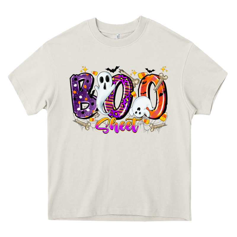 Boo Sheet Heavy Core Tee by CowhideDigitalArt | Teevron